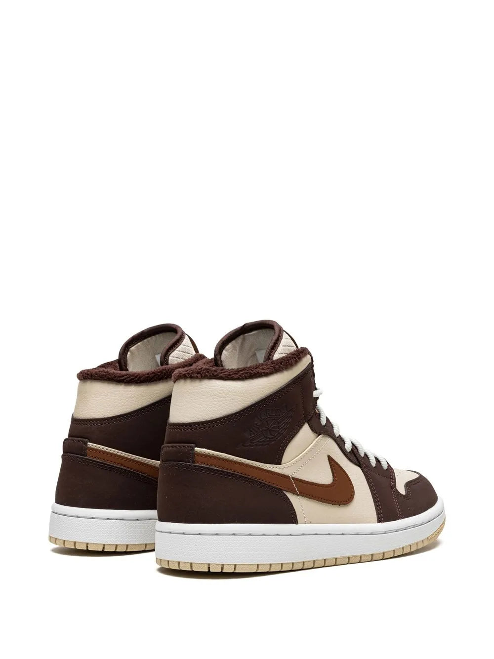 Air Jordan 1 Mid SE "Brown Basalt Fleece"