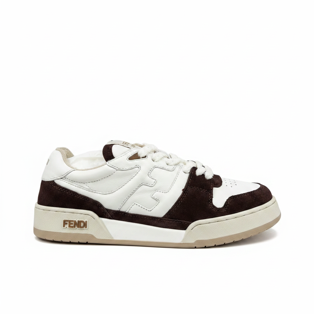 Fendi Match "Beige-Burgundy Red"