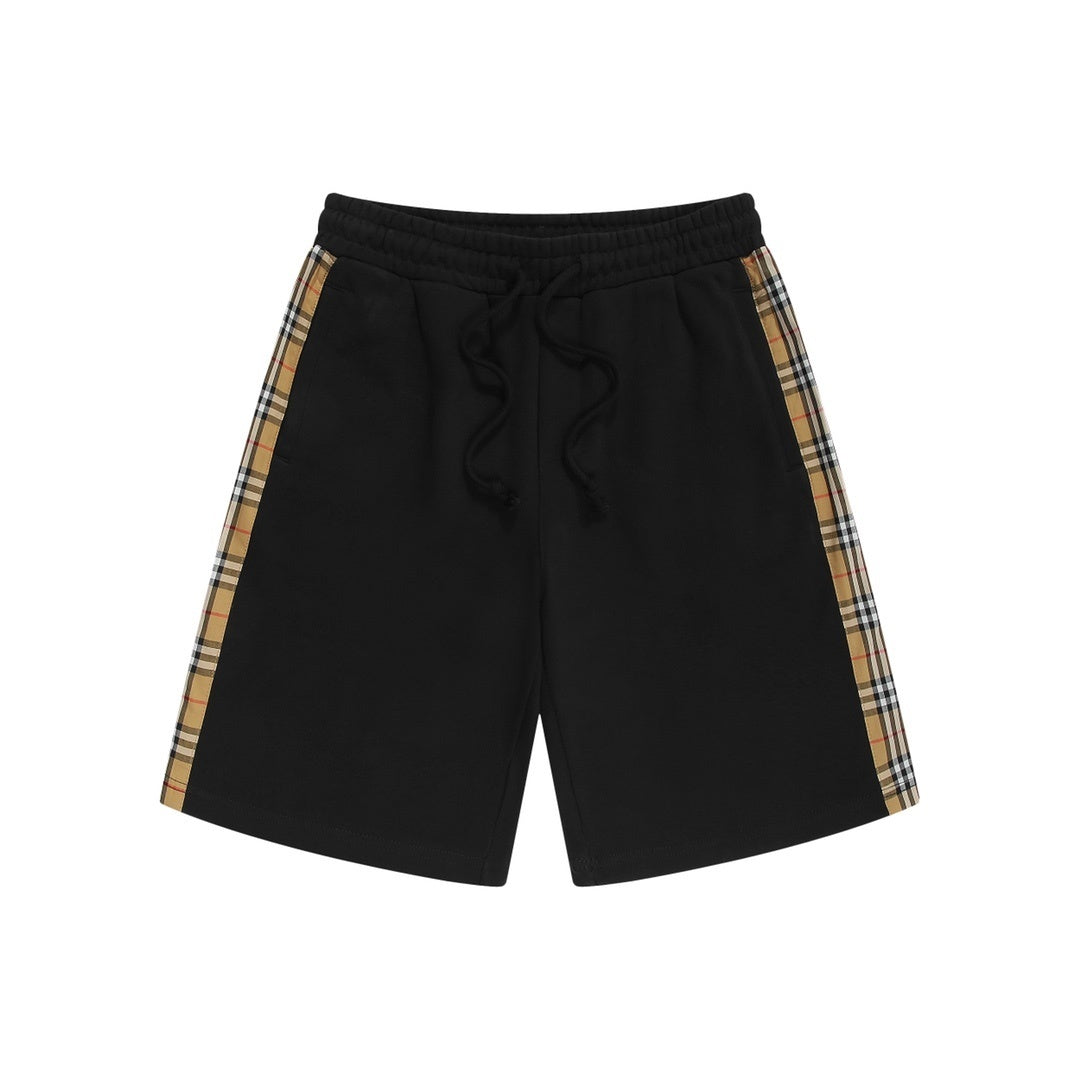 Burberry Check Shorts "Black"