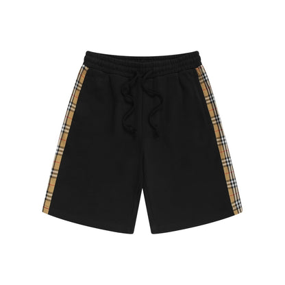 Burberry Check Shorts "Black"