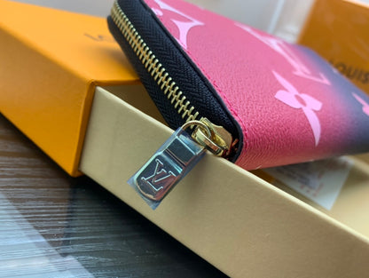 Louis Vuitton Zippy Wallet "Midnight Fuschia"