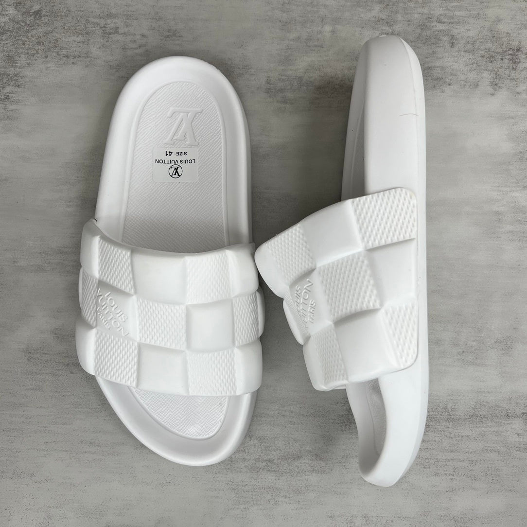 Louis Vuitton Slides "White"