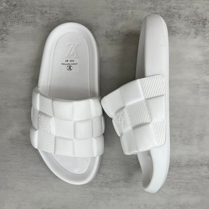 Louis Vuitton Slides "White"