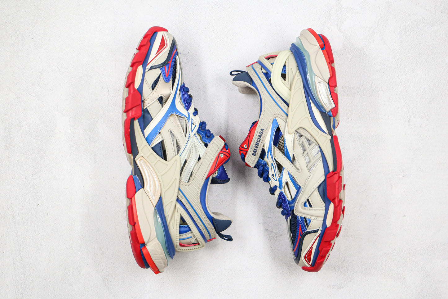 Balenciaga Track 2.0 "White-Blue-Red"