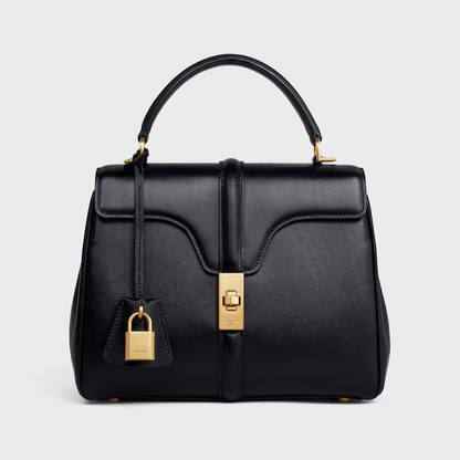 Celine Small 16 Bag in Natural Calfskin "Black"