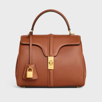 Celine Small 16 Bag in Natural Calfskin "Tan"