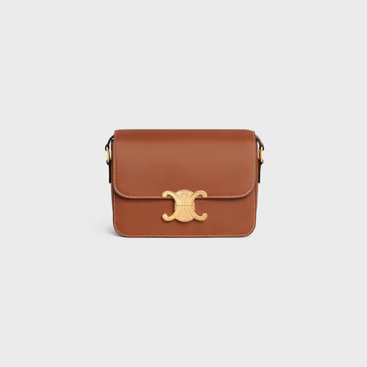 Celine Teen Triomphe Bag in Shiny Calfskin