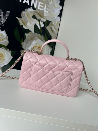 Chanel Large Flap Bag With Top Handle