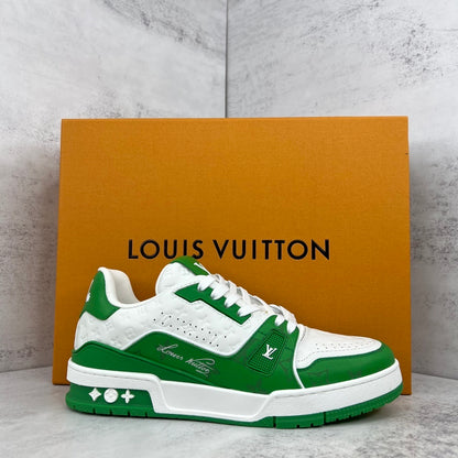 Louis Vuitton Trainers "Green-White"