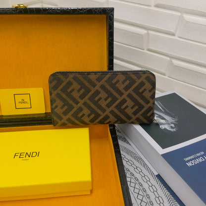 Fendi FF Logo Long Wallet