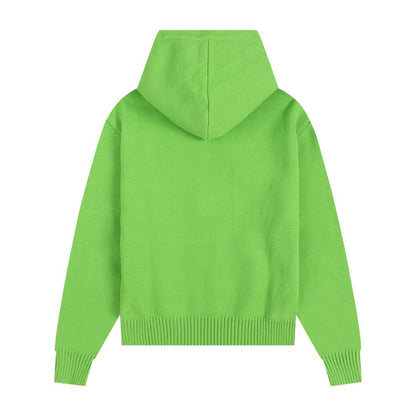 Ami Paris Ami De Coeur Hoodie "Lime"