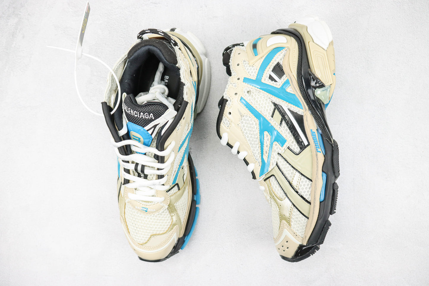 Balenciaga Runner "Beige Grey-Blue"