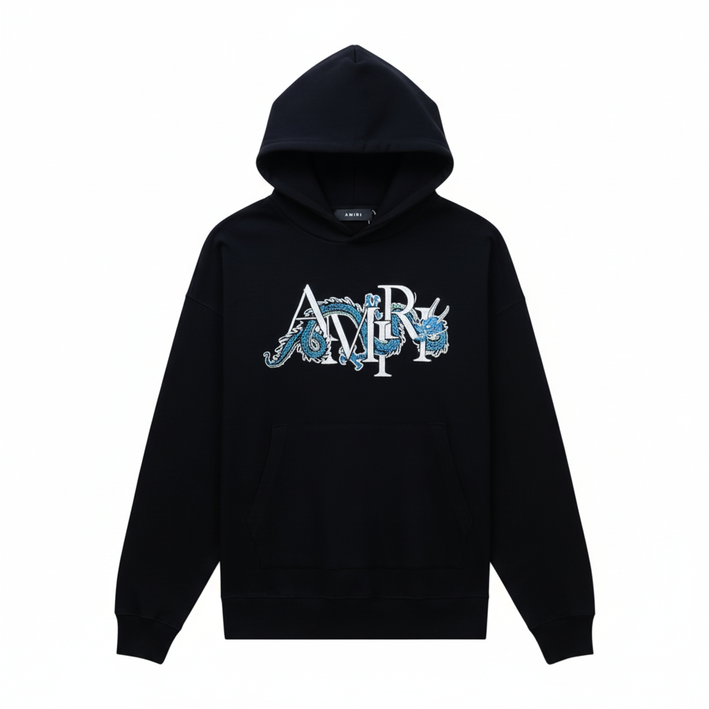 Amiri CNY Dragon Hoodie "Black"