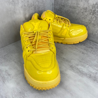 Louis Vuitton Maxi "Yellow Crocodile Pattern"