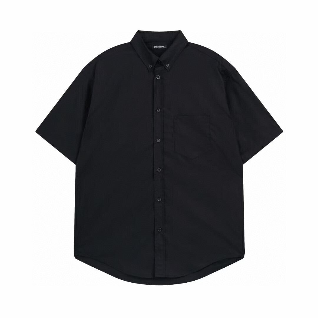 Balenciaga Short Shirt "Black"