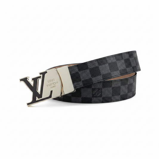 Louis Vuitton Leather Belt "Black"