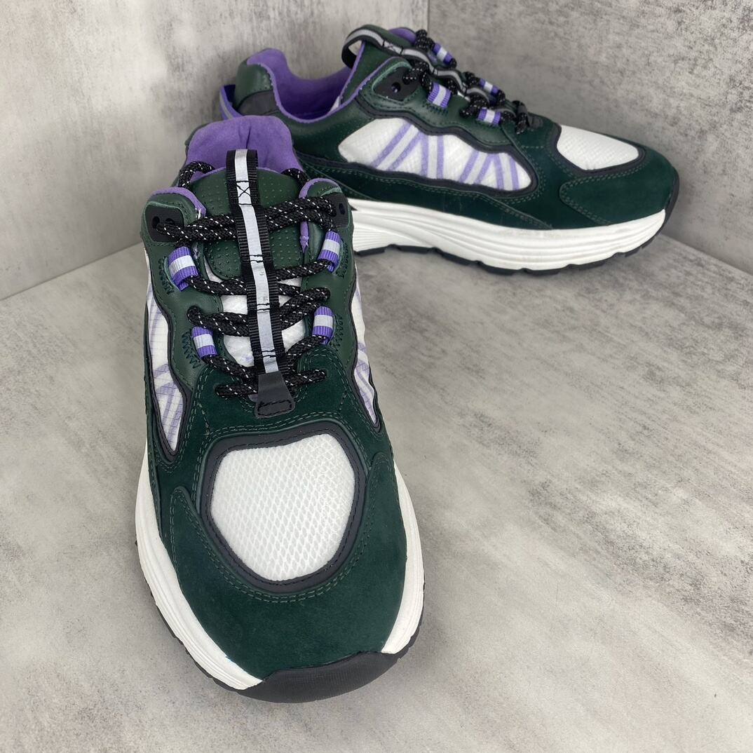 Moncler Lite Runners "Green-Purple"
