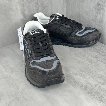 Valentino Garavani V-Logo "Black Denim"