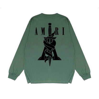 Amiri Dagger Sweatshirt "Green-Black"