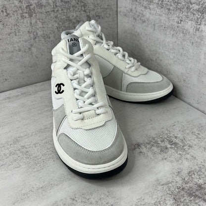 Chanel 22P High-Top "White-Grey"