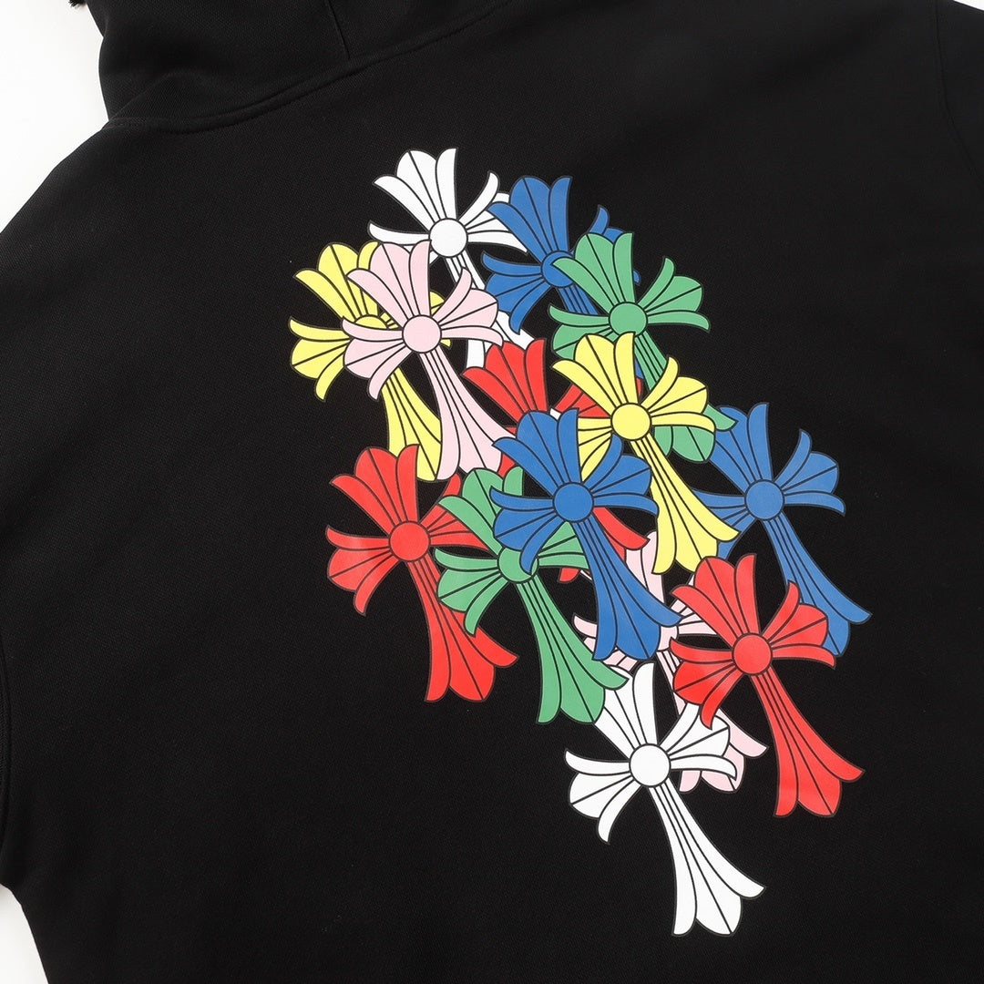 Chrome Hearts Hoodie "Black-Multicolour"