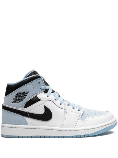 Air Jordan 1 Mid SE "White-Ice Blue-Black"
