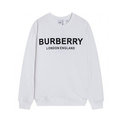Burberry Logo Print Sweatshirt "White"