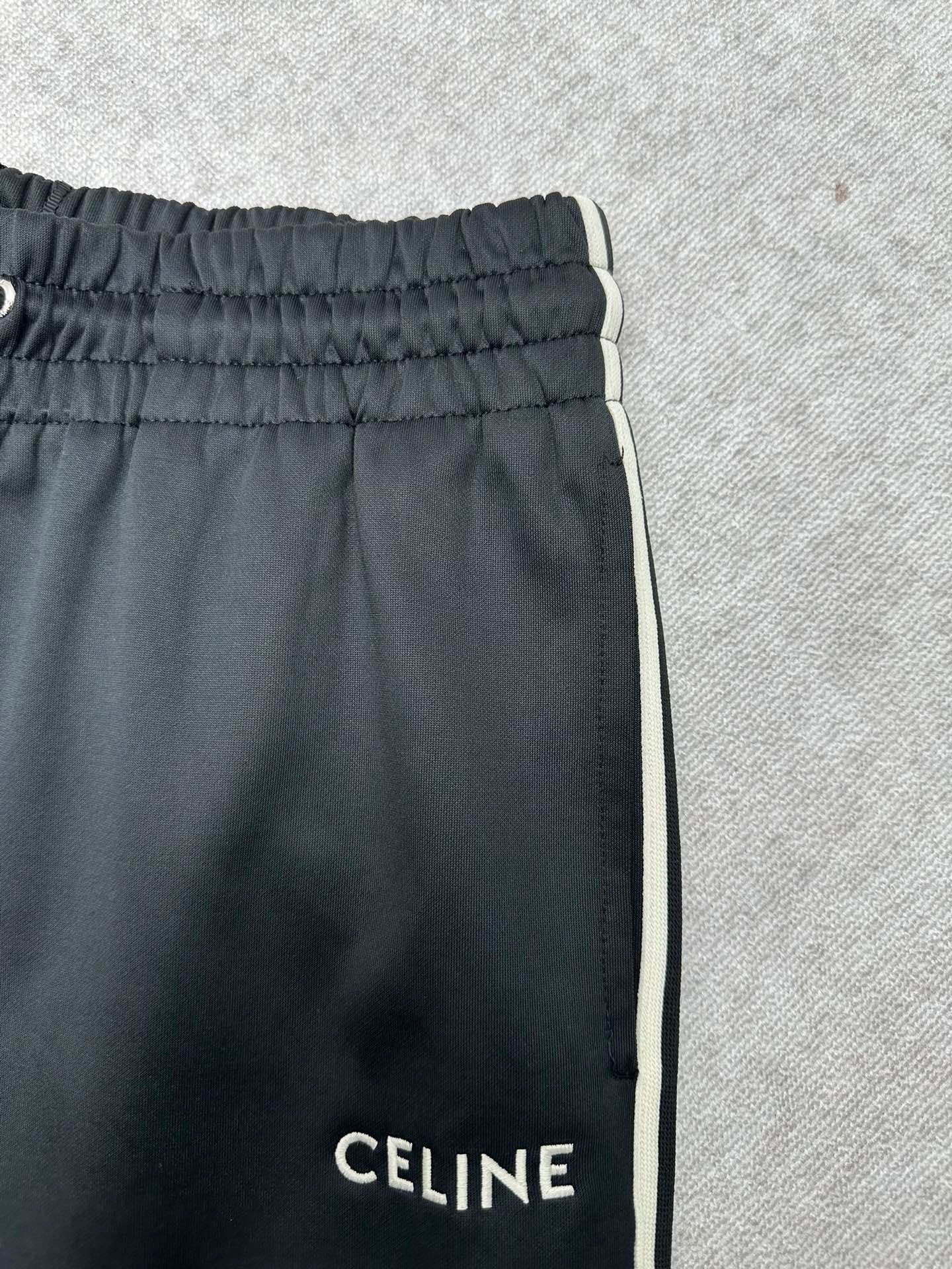 Celine Tracksuit Sweatpants "Black"