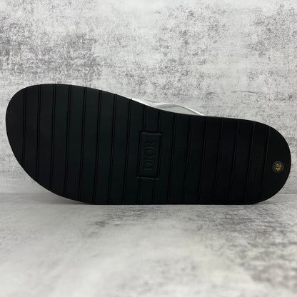 Dior CD Diamonds Slides "White-Grey-Black"