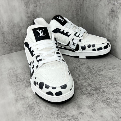 Louis Vuitton x Yayoi Kusama Trainers "Black-White"