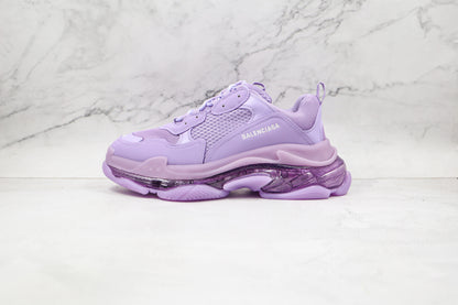 Balenciaga Triple S "Purple-Clear Sole"