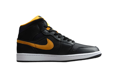 Air Jordan 1 Mid "Black-University Gold"