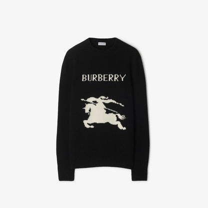 Burberry EKD Wool Cashmere Sweater "Black"