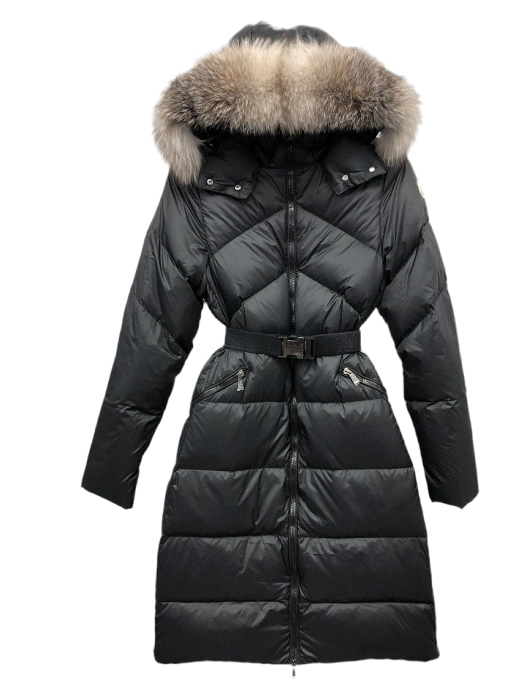 Moncler Lalteron Long Down Jacket "Black"