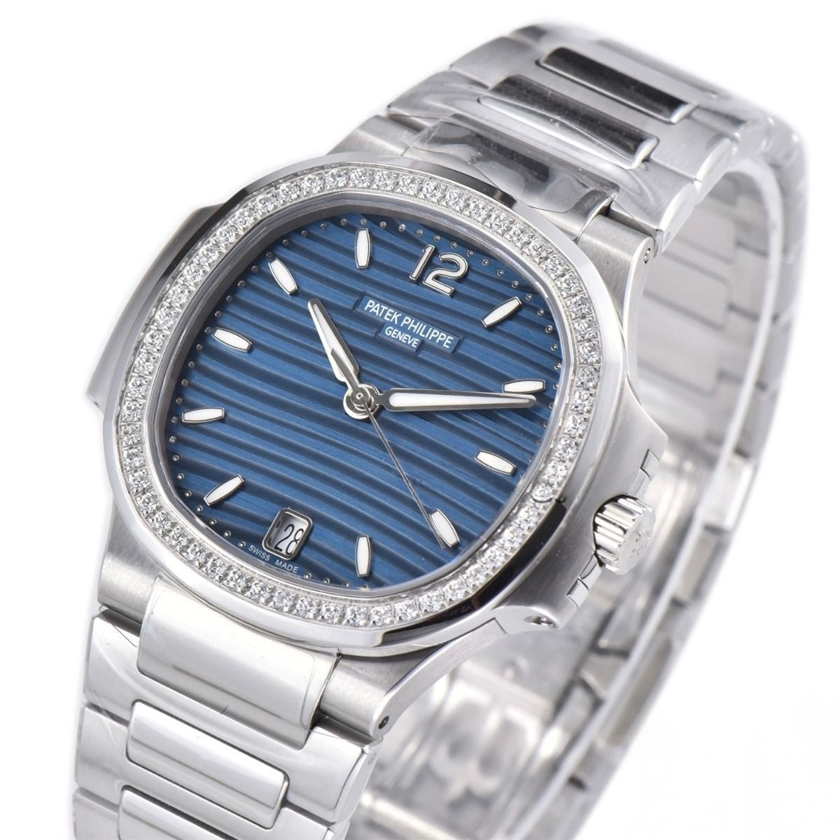 Patek Philippe Nautilus Ladies 35.2mm Blue Dial
