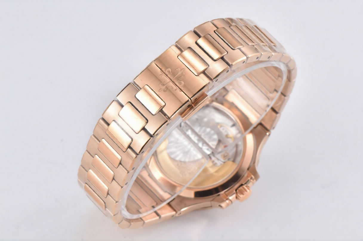 Patek Philippe Nautilus Ladies 35.2mm Rose Gold Dial
