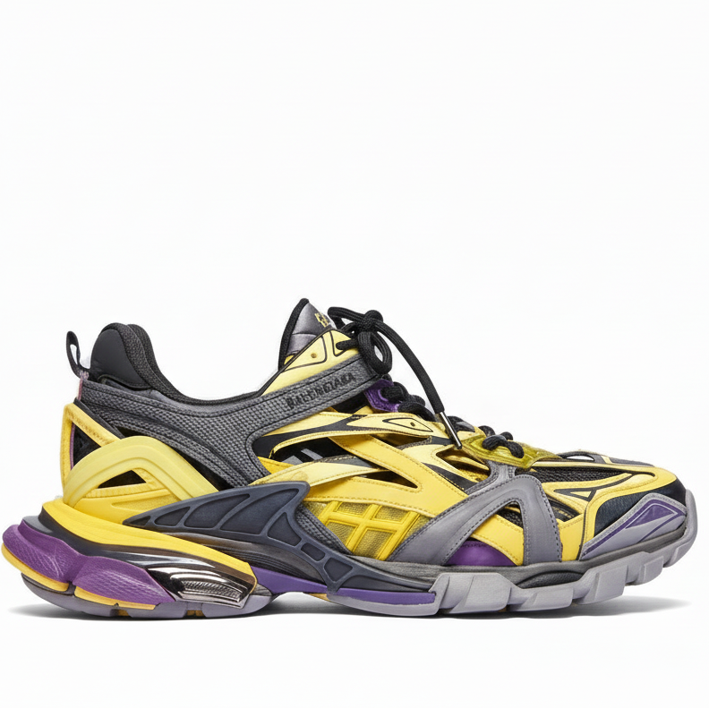 Balenciaga Track 2.0 "Yellow-Purple"