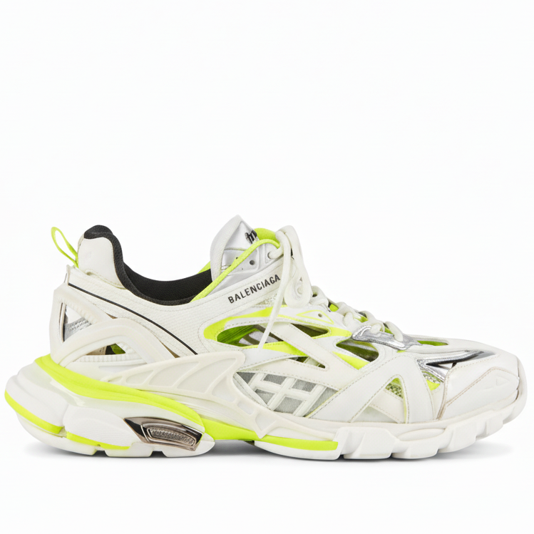 Balenciaga Track 2.0 "White-Fluo Yellow"