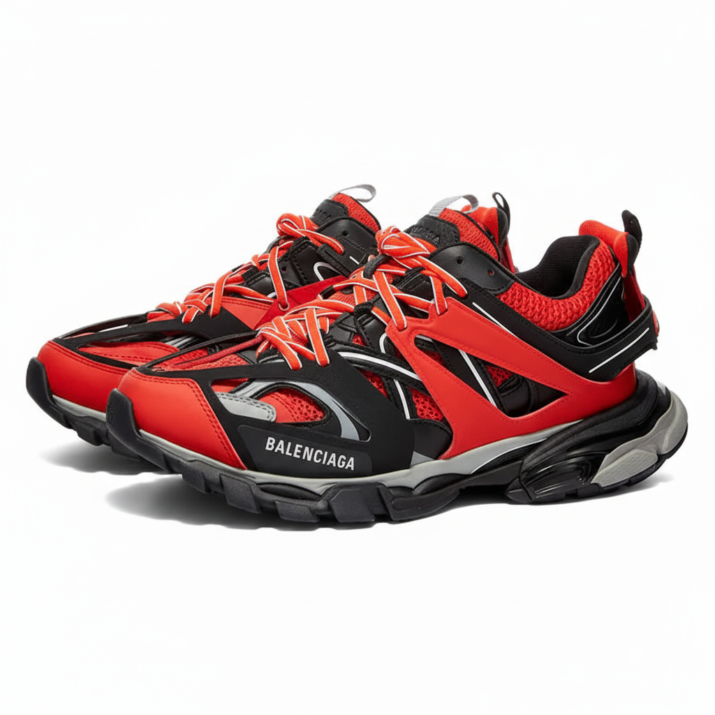 Balenciaga Track "Red-Black"