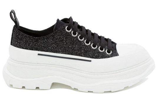 Alexander McQueen Tread Slick Low "Galaxy Black"