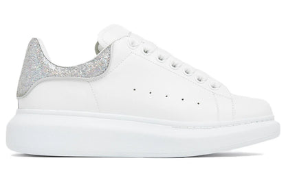 Alexander McQueen Oversized "White-Silver Glitter"