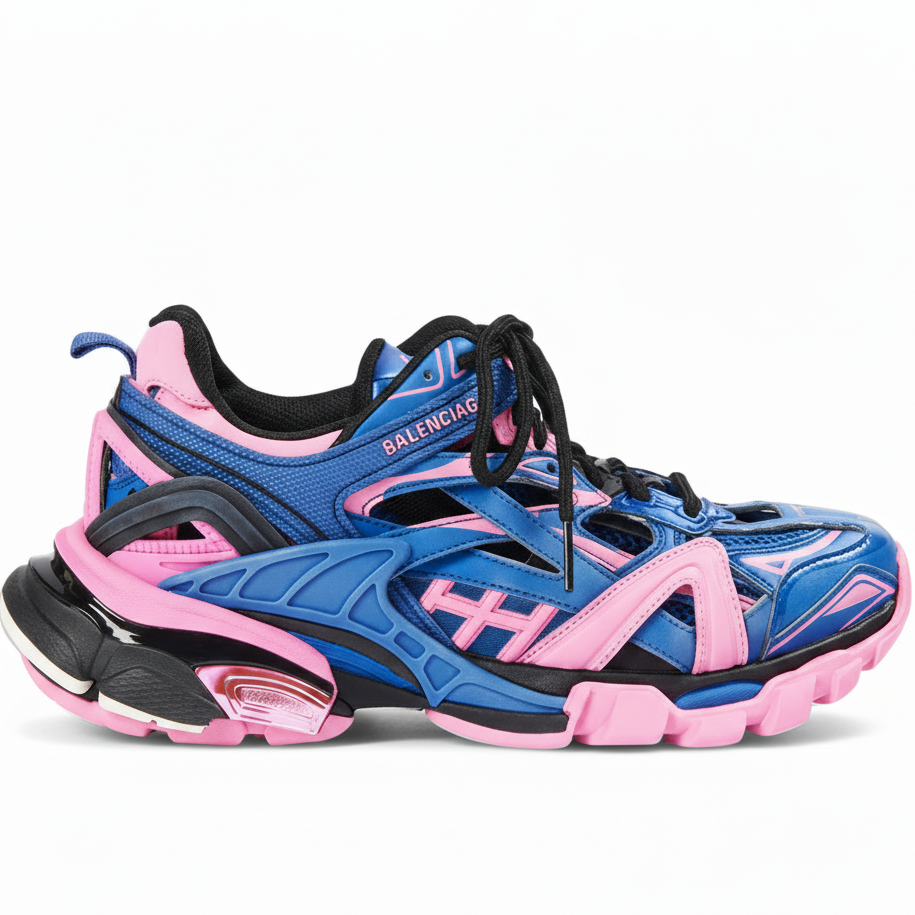 Balenciaga Track 2.0 "Blue-Pink"