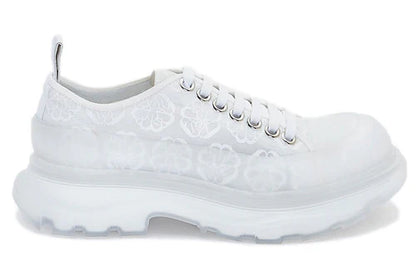 Alexander McQueen Tread Slick Low "White Transparent"