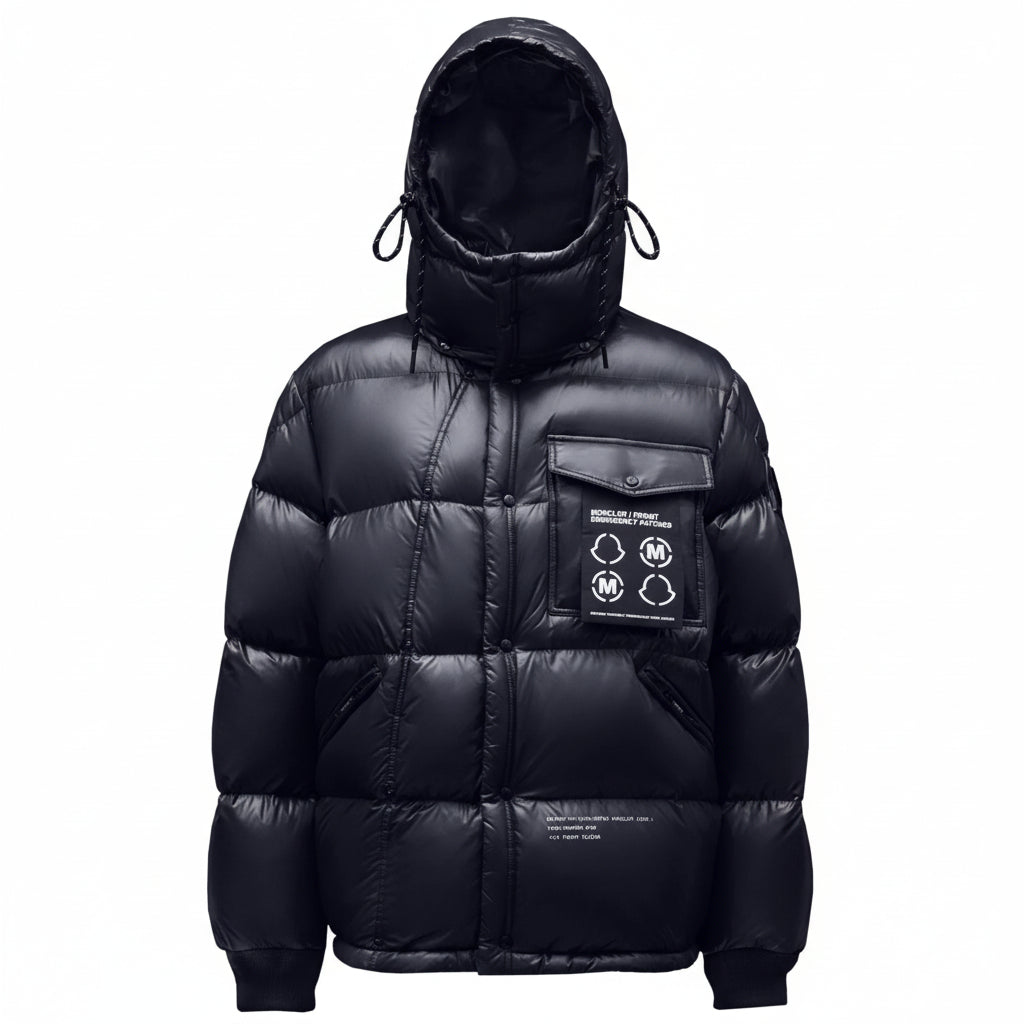Fragment Design x Moncer Down Jacket "Black"