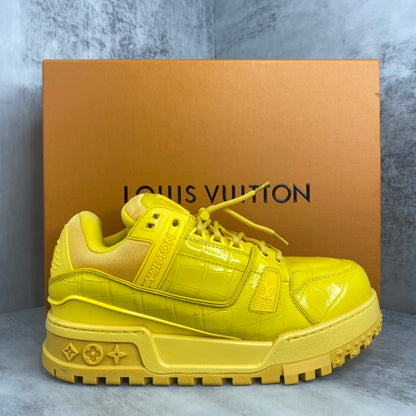 Louis Vuitton Maxi "Yellow Crocodile Pattern"