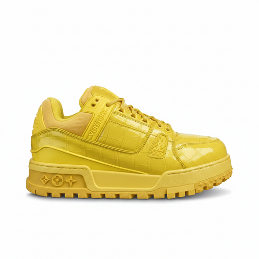 Louis Vuitton Maxi "Yellow Crocodile Pattern"