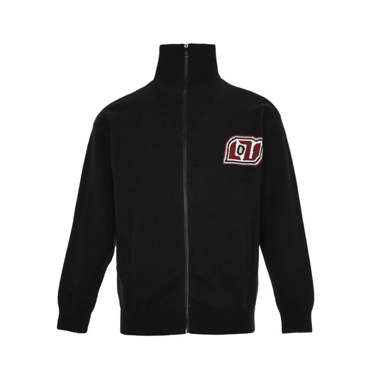 Louis Vuitton Zip-Up Sweater Jacket "Black"
