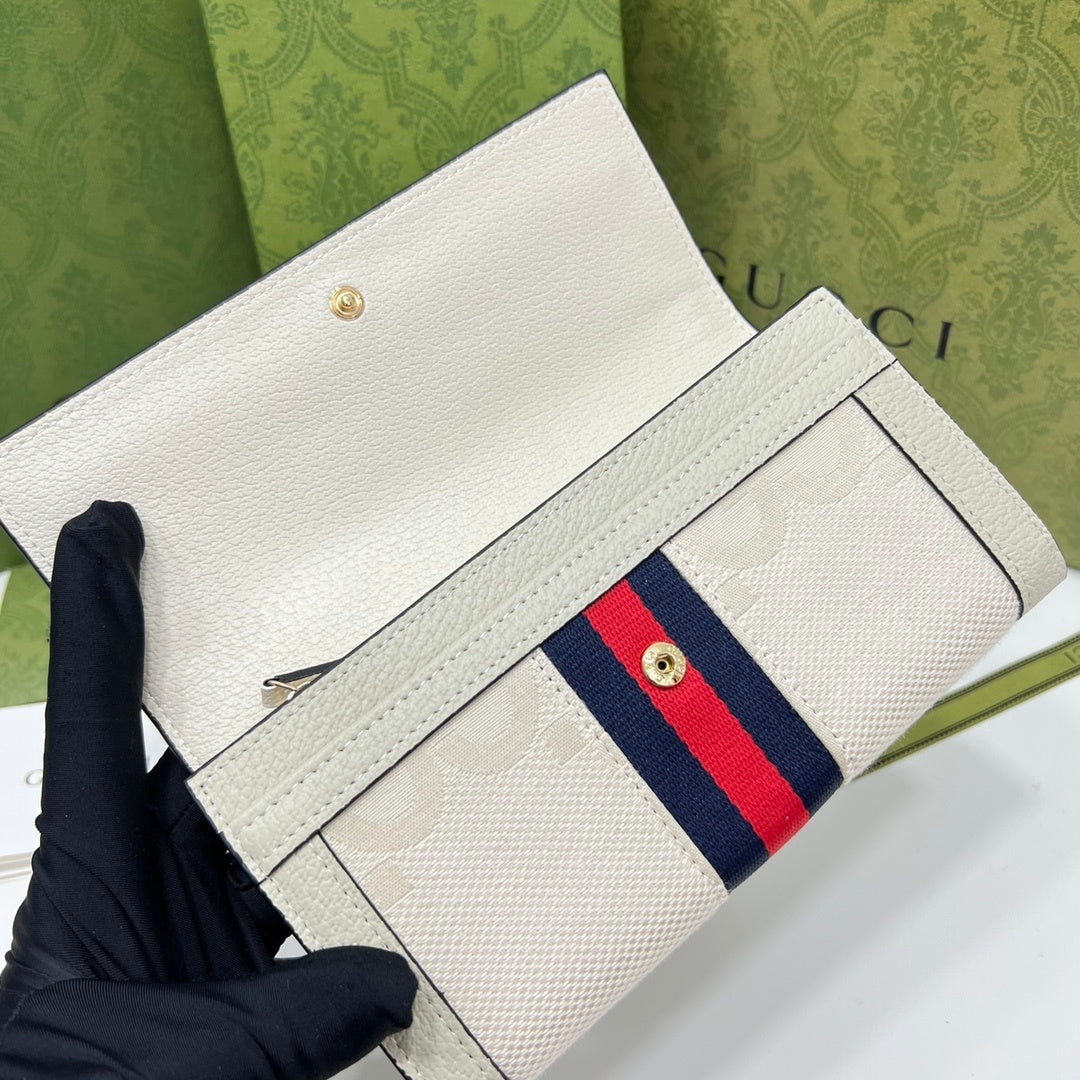 Gucci Ophidia GG Continental Wallet