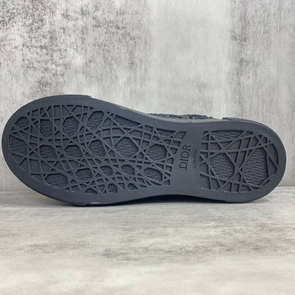 Dior B33 "Black Oblique Embroidery"