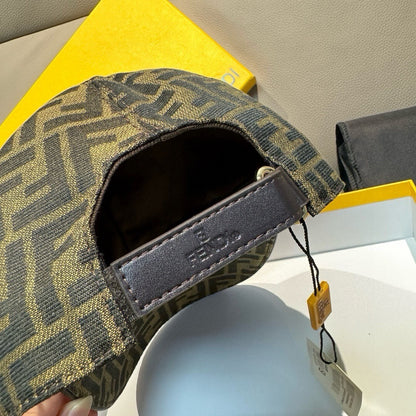 Fendi FF Jacquard Baseball Cap